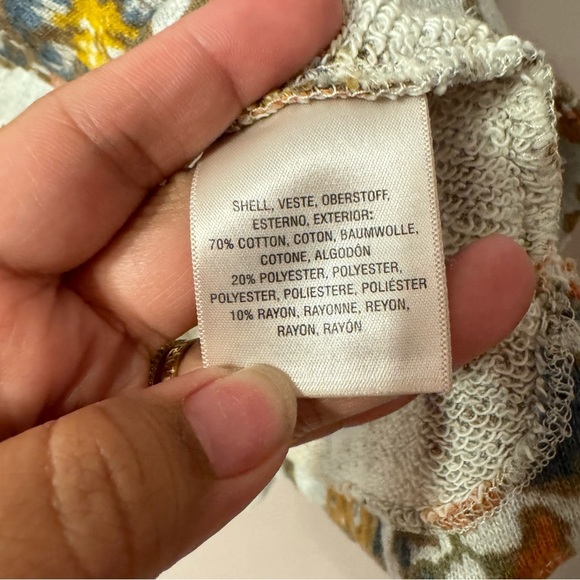 Anthropologie Saturday Sunday Shortsleeve Shirt Floral Women Size XS - Picture 5 of 10